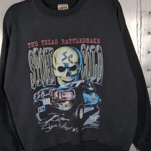Stone Cold Steve Austin WWF Vintage Wrestling Pullover Crewneck Sweatshirt Large